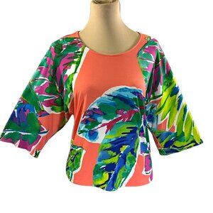Chico’s Top Size 1 (8) Dolman Sleeves